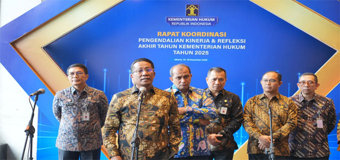 Menkum Sebut Super Apps Kemenkum Dorong Transformasi Digital Nasional