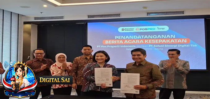 Pos Properti dan Surge Sinergi Percepat Infrastruktur Digital Nasional